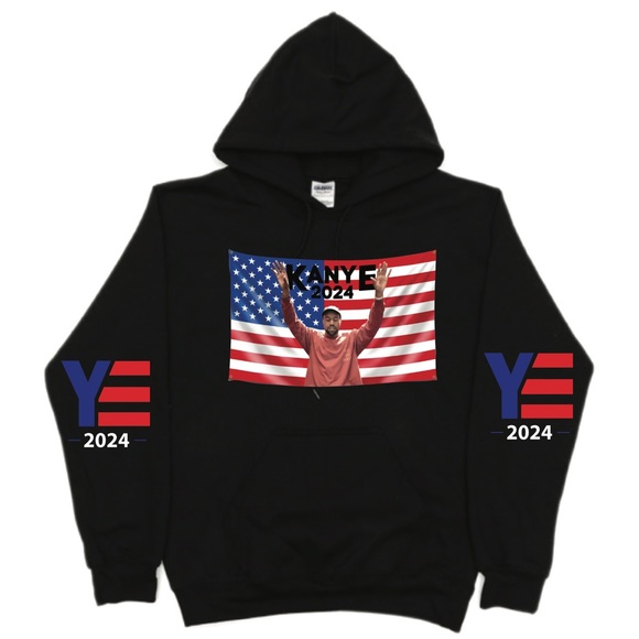 Sweaters Kanye West 224 Us Flag Ye24 Merch Hoodie New 2024 Ye 4 Sweaters Kanye West 224 Us Flag Ye24 Merch Hoodie New 2024 Ye 4